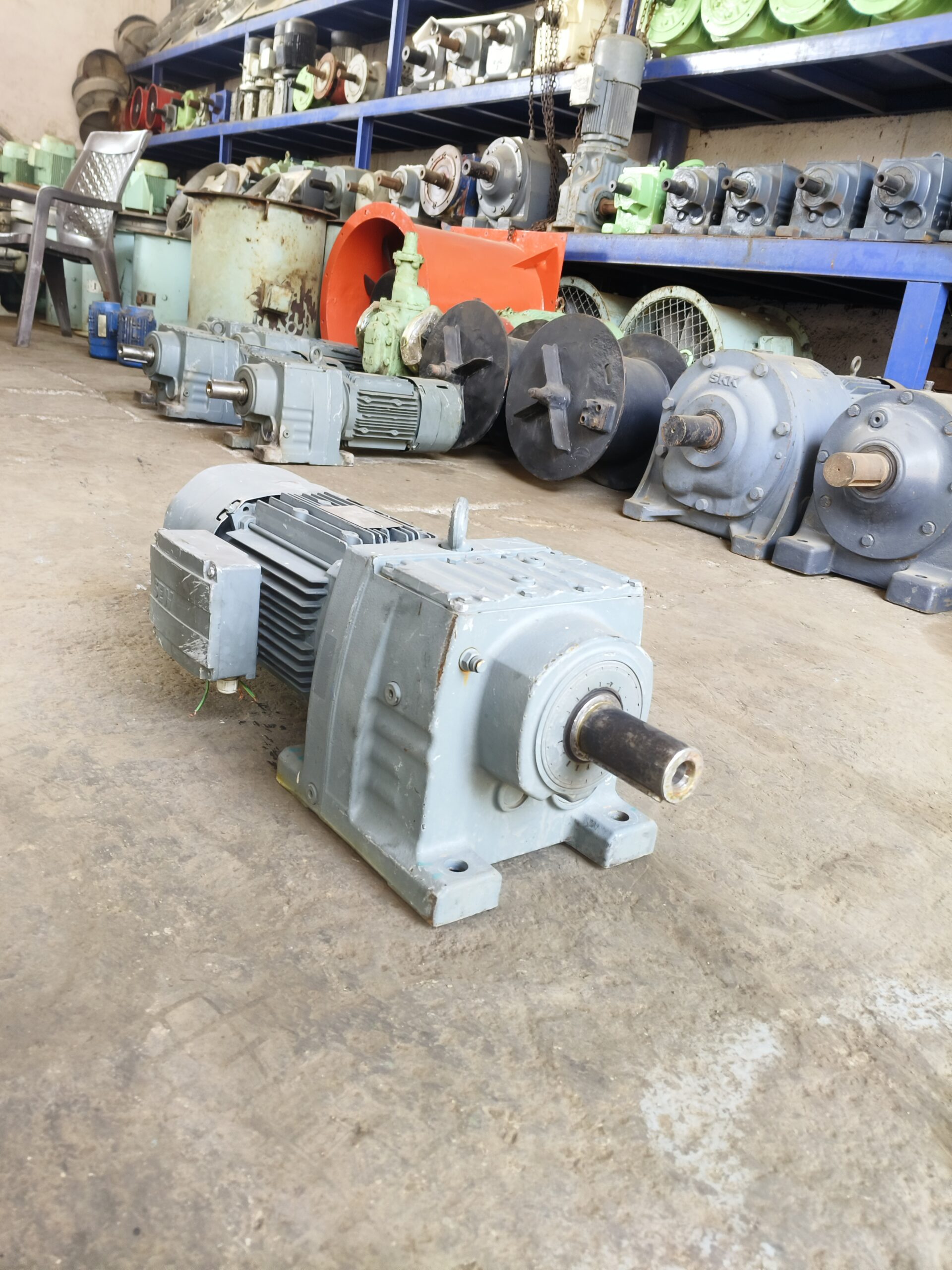 4 hp gear motor with break