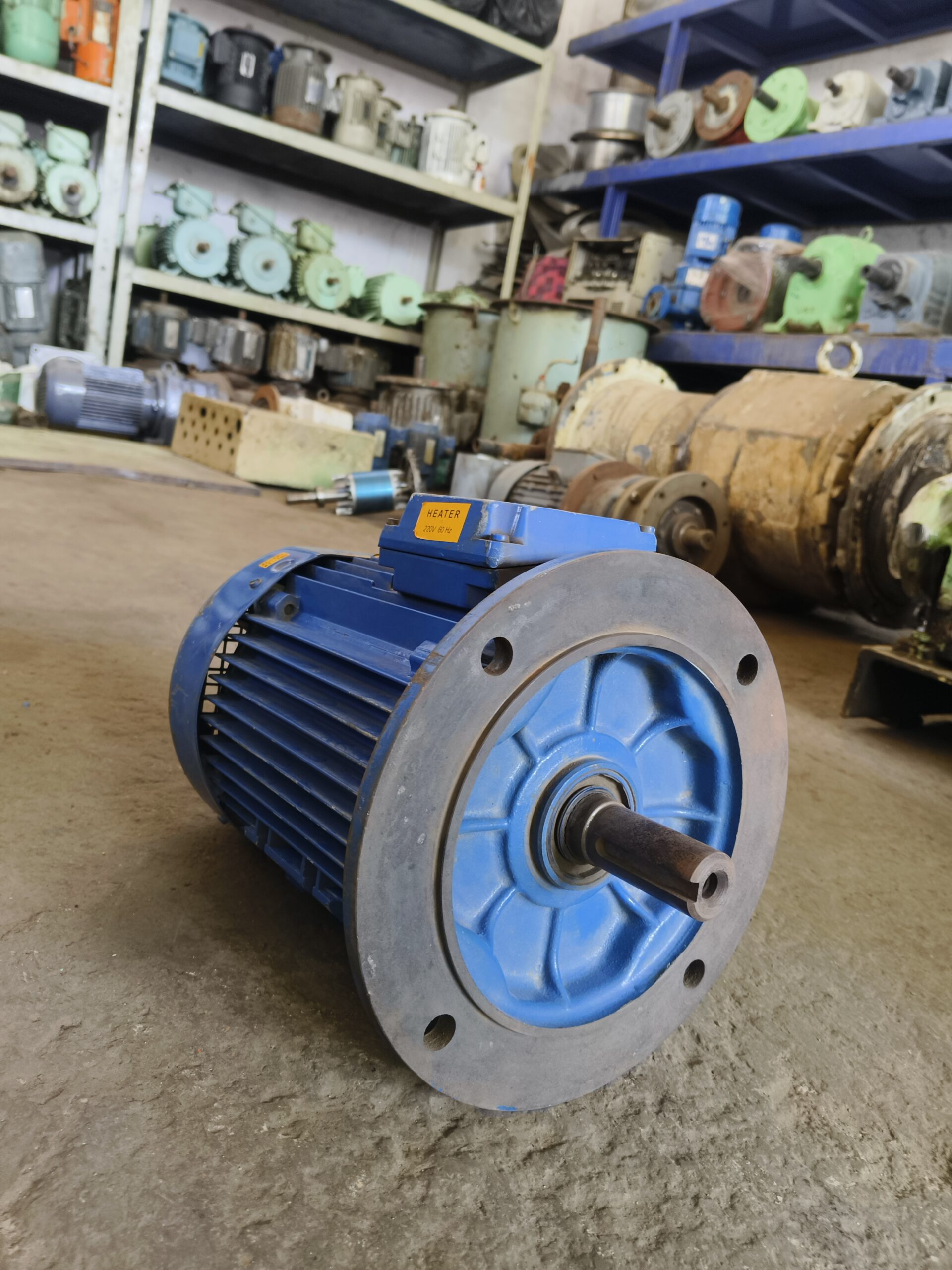 Electric Motor -  &nbsp;-&nbsp;3 hp 1440 rpm flange mounting motor