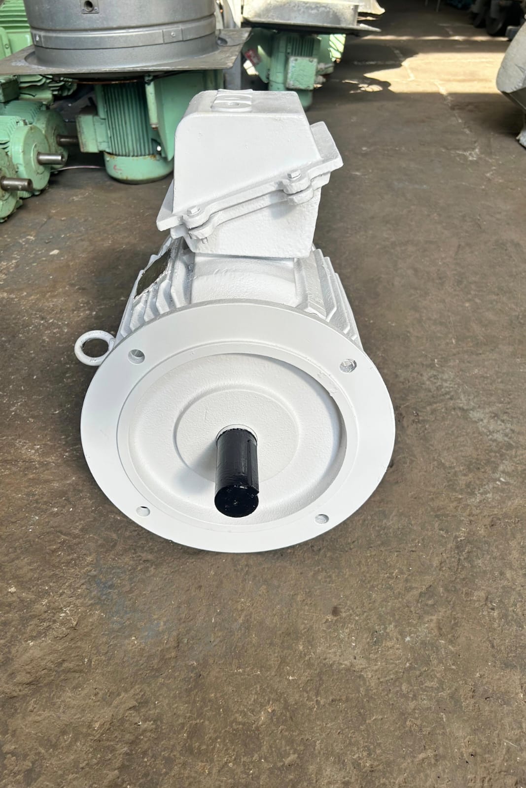 10 hp 1730 rpm flange mounting motor with brake