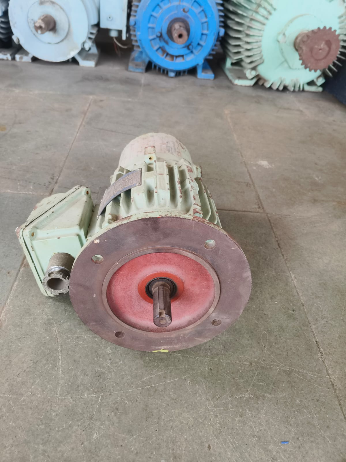 1 hp 3 phase induction motor with brake